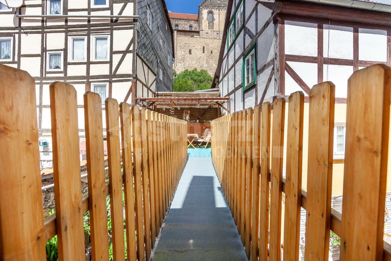 Apartments Unter Dem Schloss Quedlinburg Eksteriør bilde